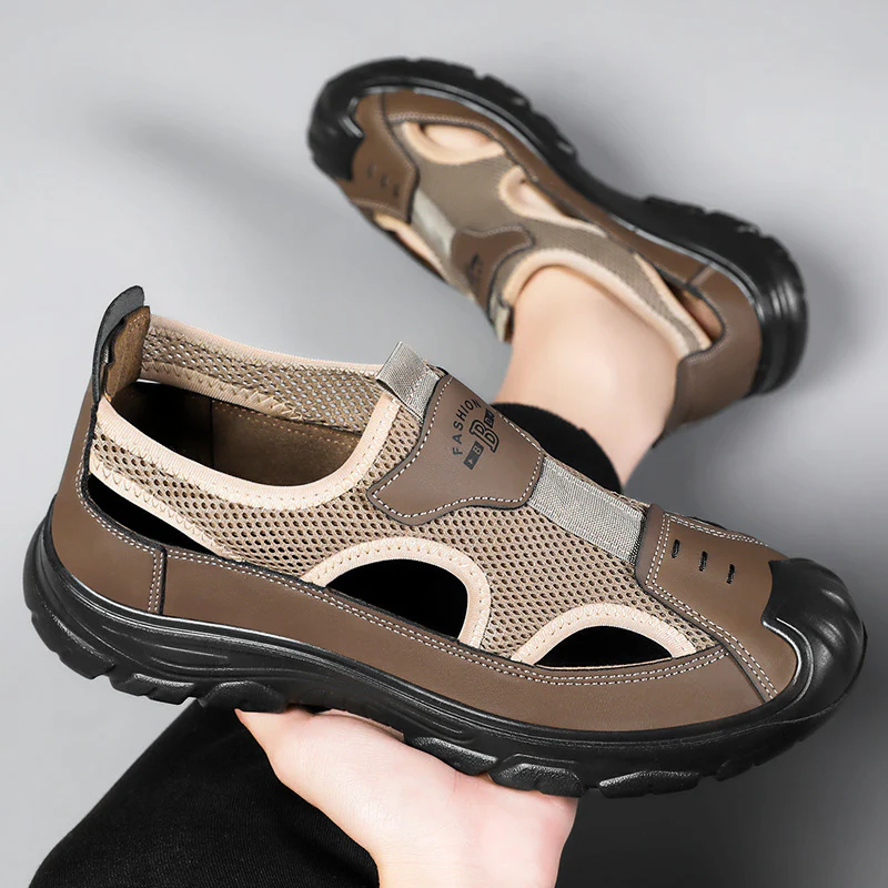 Damen Sandalen mit atmungsaktivem Netz und rutschfester Sohle Heidi Mode - Image 4