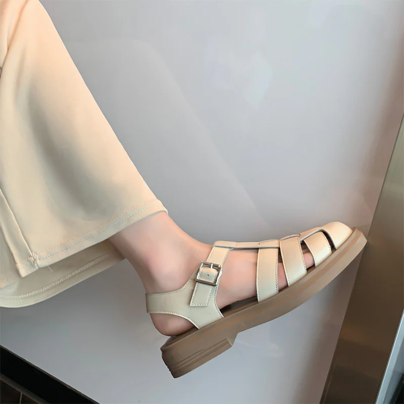 Damen Sandalen mit verstellbarem Riemen und rutschfester Sohle Heidi Mode - Image 6