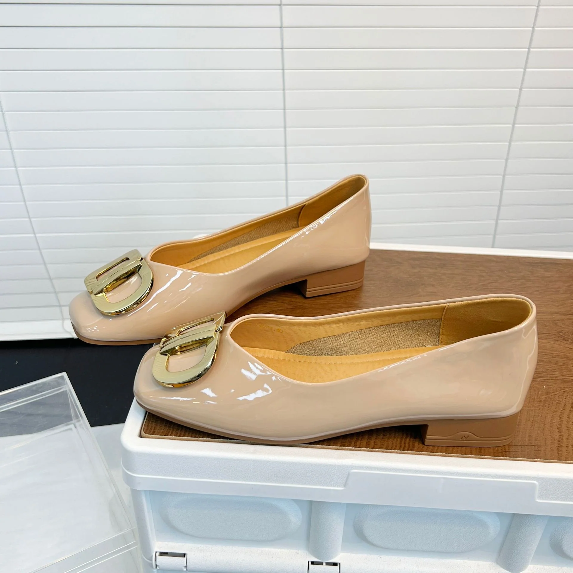 Damen schicke Ballerinas mit modischem Schmuck Heidi Mode - Image 6