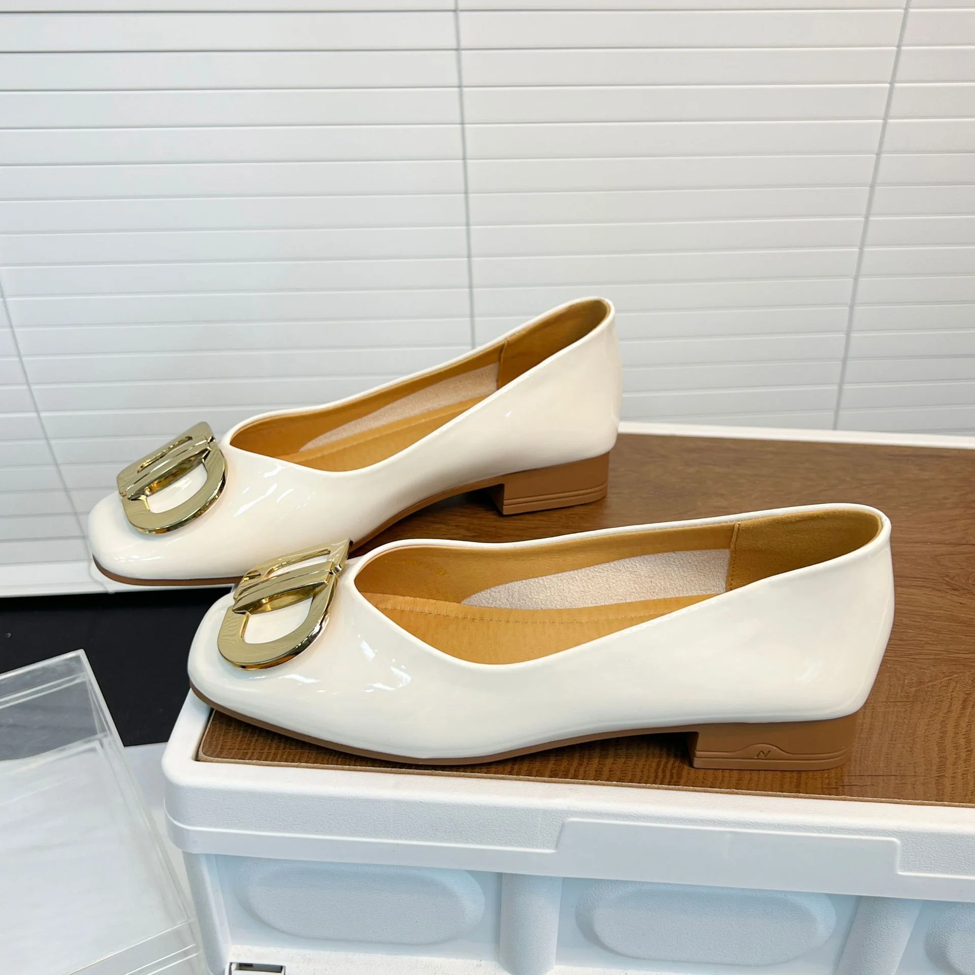 Damen schicke Ballerinas mit modischem Schmuck Heidi Mode - Image 7