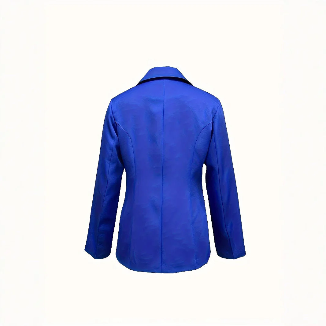 Damen Schicker Blazer mit Schmalem Schnitt und Modernen Taschen Heidi-Mode - Image 4
