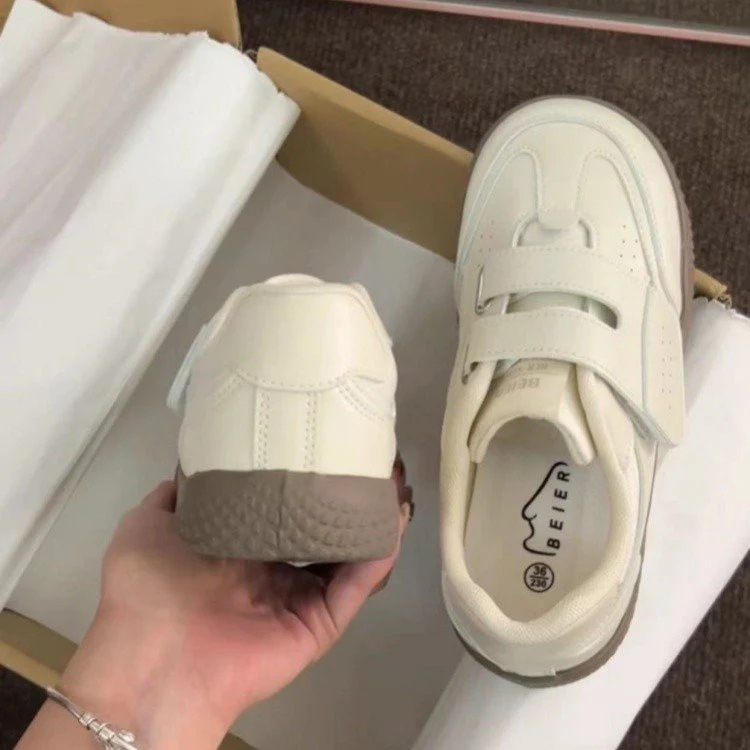 Damen Schnür-Sneaker mit verstellbarem Klettverschluss und dämpfender Sohle Heidi Mode - Image 3