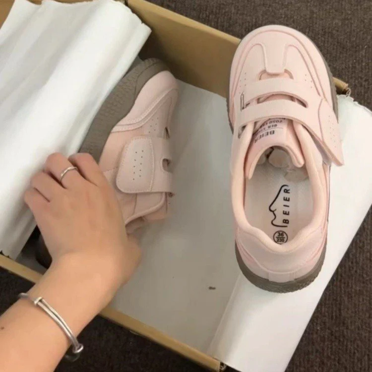 Damen Schnür-Sneaker mit verstellbarem Klettverschluss und dämpfender Sohle Heidi Mode - Image 4