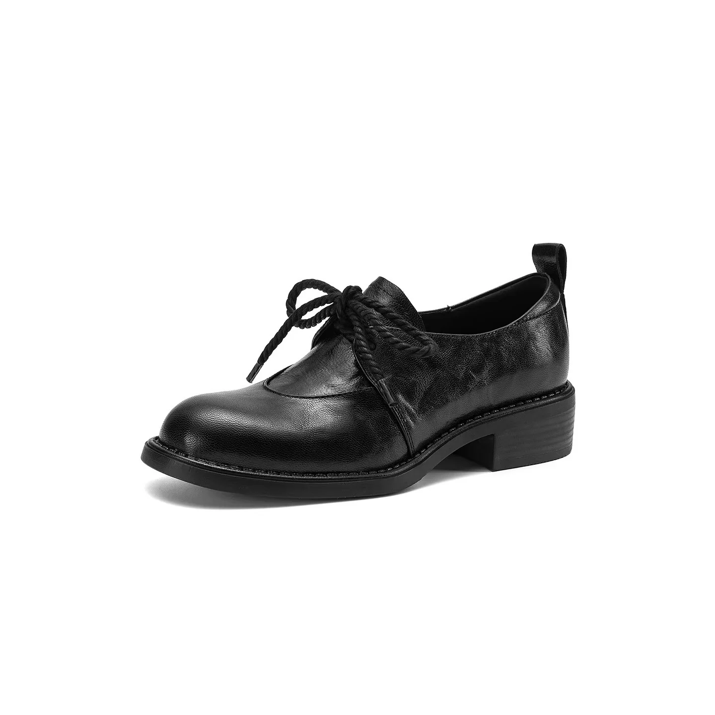 Damen Schnürschuhe aus hochwertigem Leder mit modischem Detail und Komfortsohle Heidi Mode - Image 5