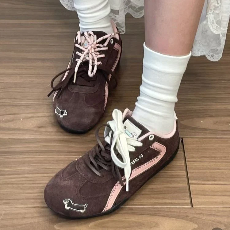 Damen Schnürschuhe mit halbhohem Schnitt und schicker Applikation Heidi Mode - Image 3