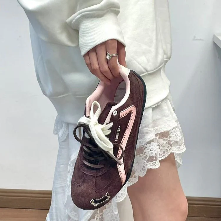 Damen Schnürschuhe mit halbhohem Schnitt und schicker Applikation Heidi Mode - Image 4