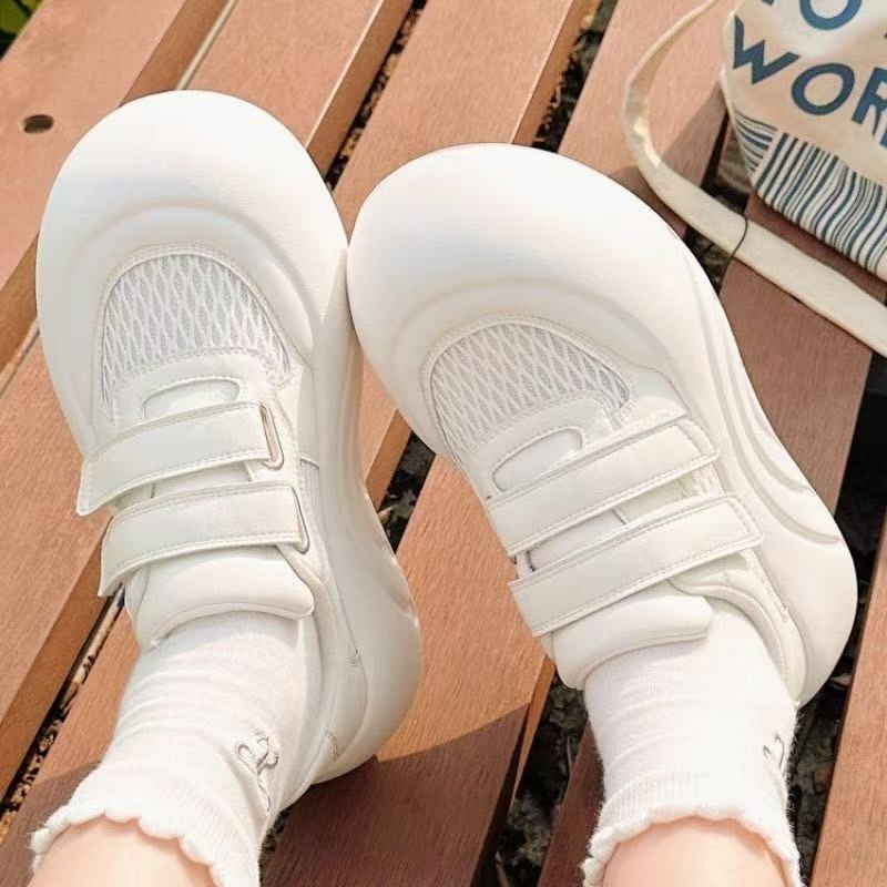 Damen Schnürsenkel Sneakers mit erhöhtem Plateau und atmungsaktiven Mesh-Einsätzen Heidi Mode - Image 5