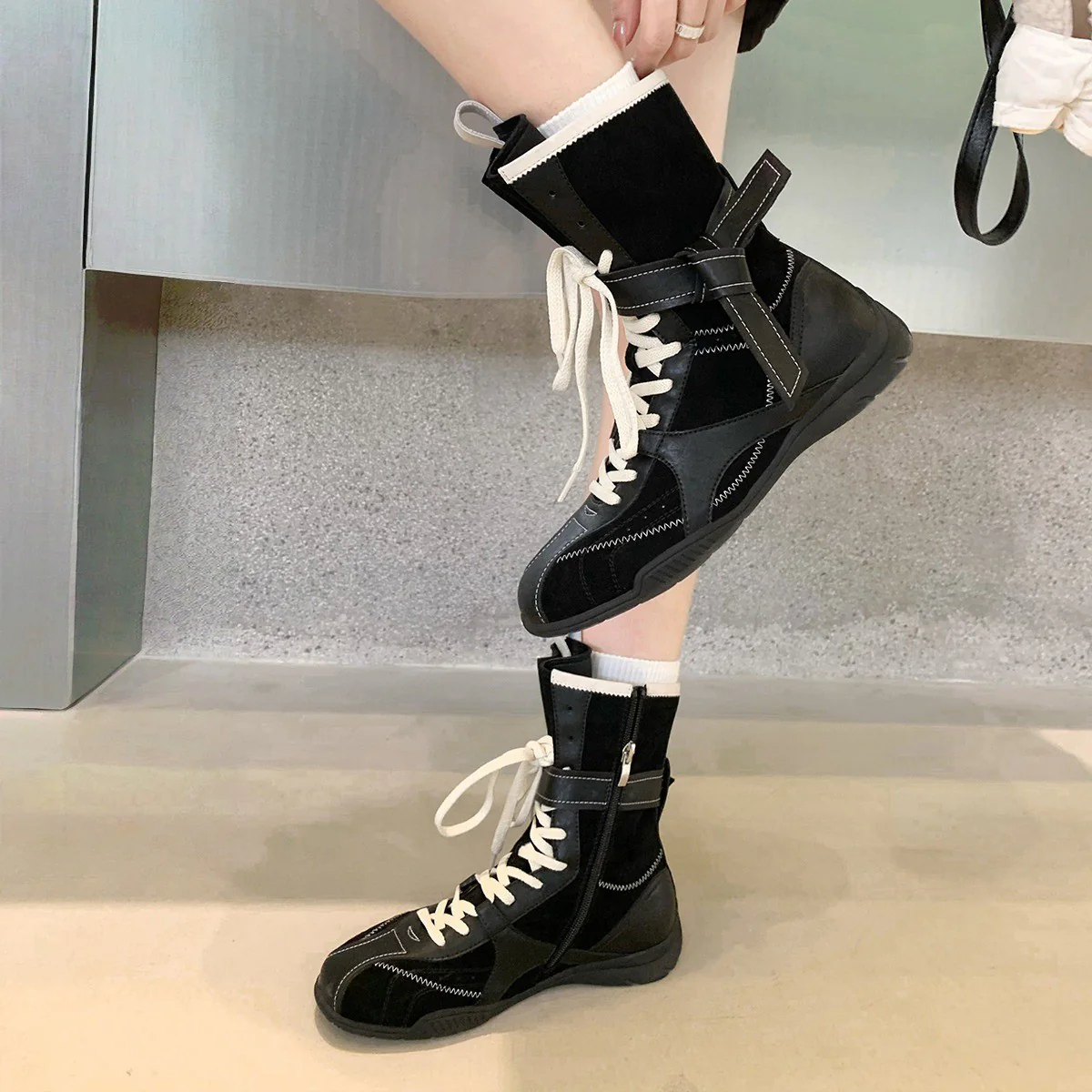 Damen Schnürstiefel Heidi Mode - Image 4