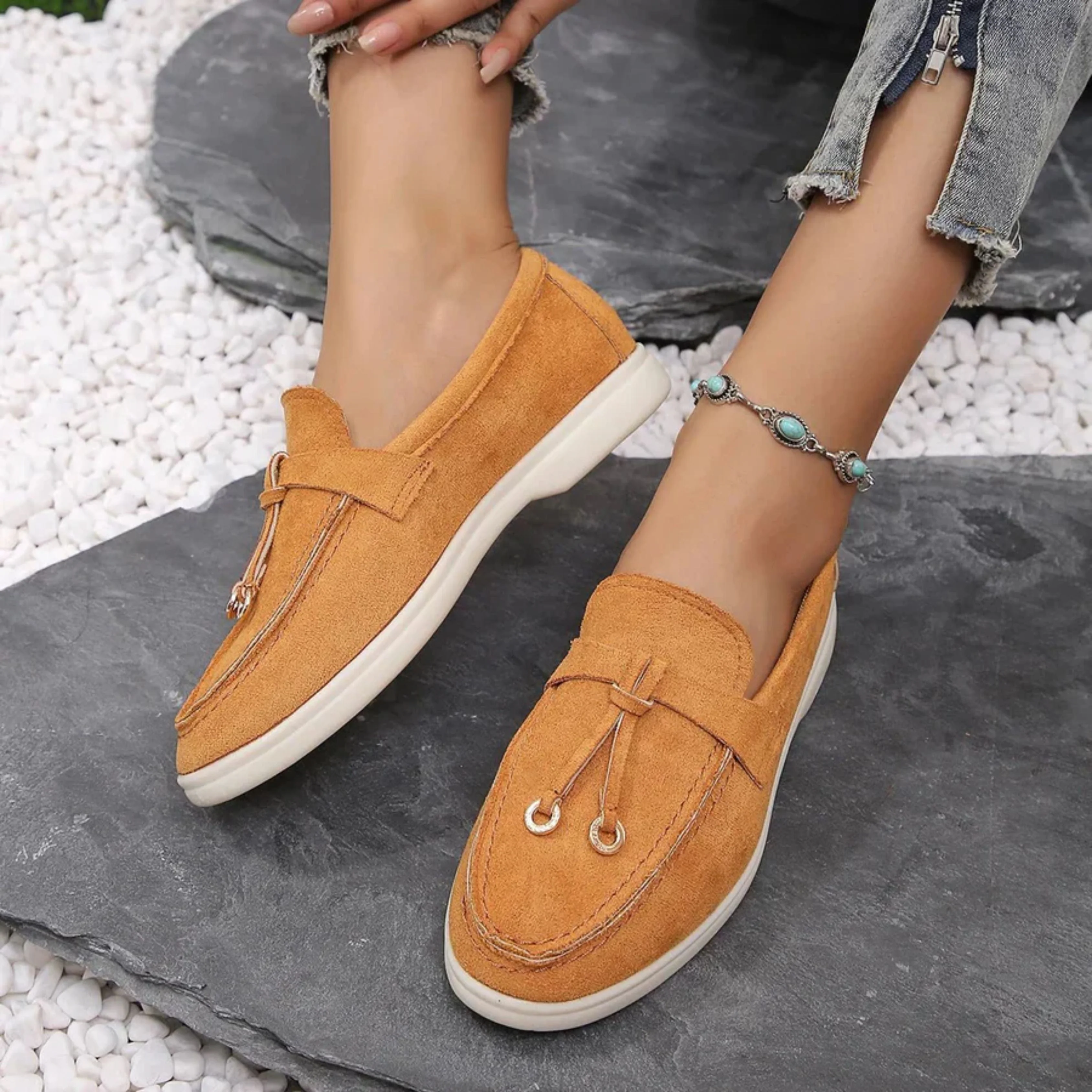 Damen Schuhe | Slipper | Bequem | Wildleder Damen Schuhe | Damen Schuhe Heidi Mode - Image 7