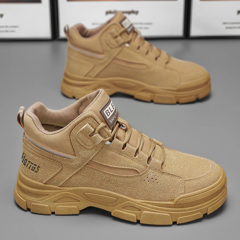 Damen Sicherheits Sneakers mit stabiler Gummisohle und wasserabweisendem Obermaterial Heidi Mode - Image 6