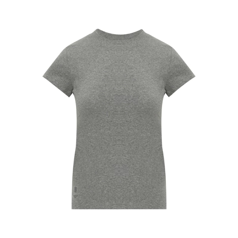 Damen Slim-Fit Sport T-Shirt American Style Kurzarm Baumwolle - Image 6