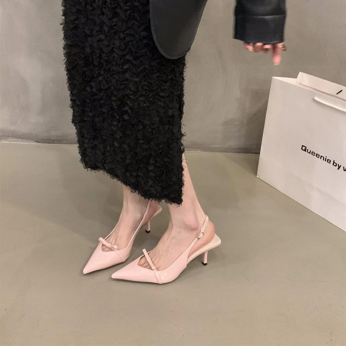 Damen Slingback Pumps mit Elegantem Schnitt und Feinem Riemchen Heidi-Mode - Image 2