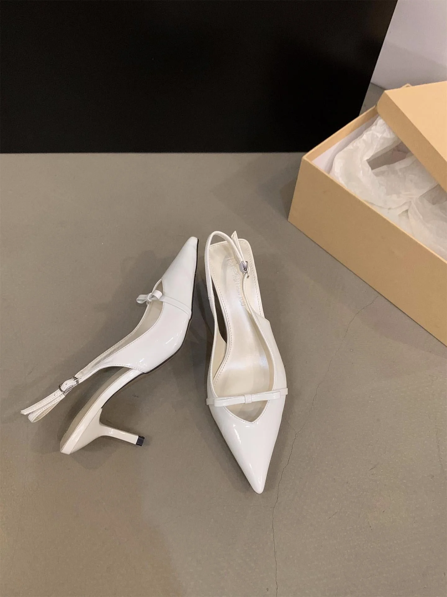 Damen Slingback Pumps mit Elegantem Schnitt und Feinem Riemchen Heidi-Mode - Image 7