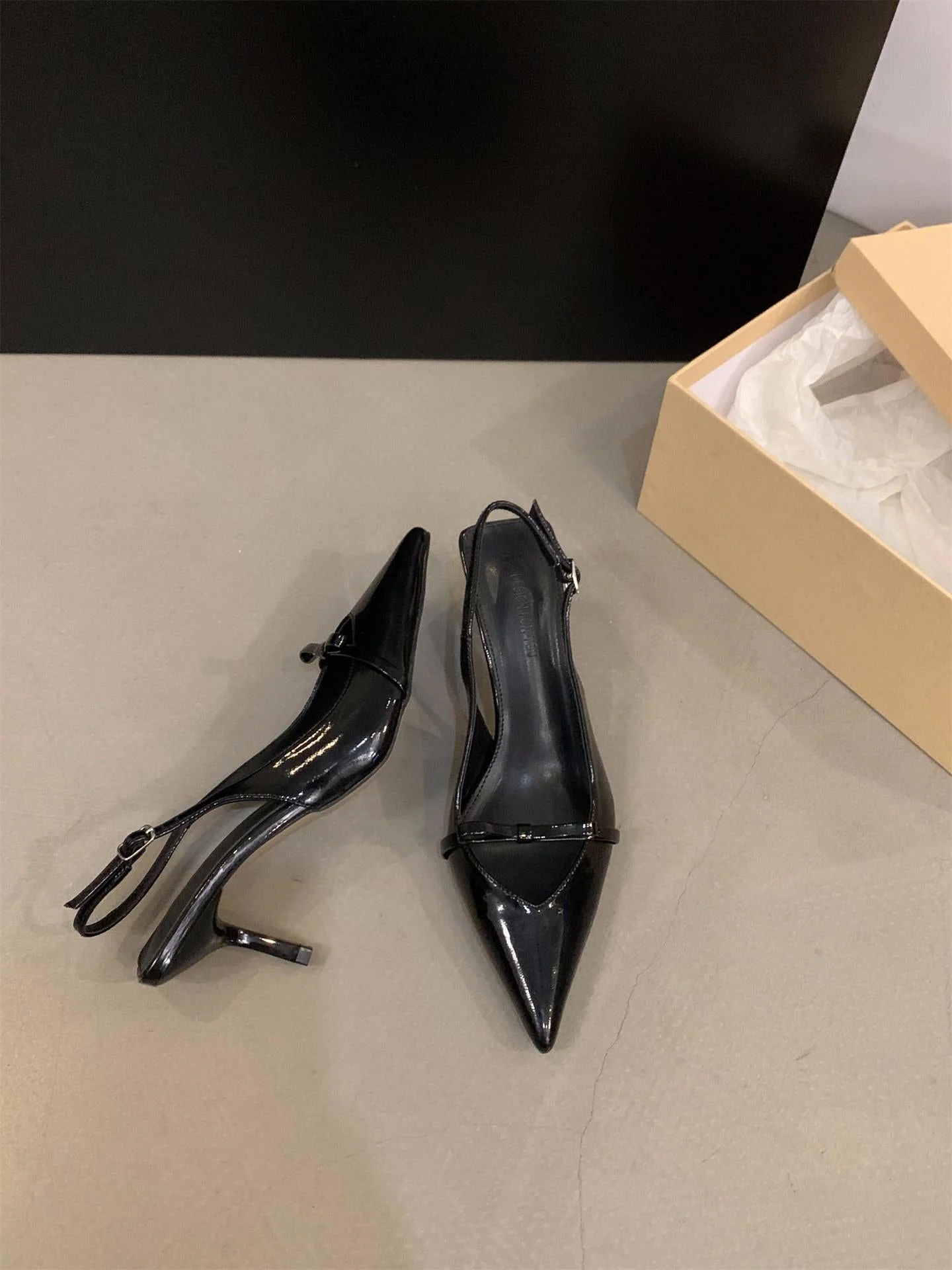 Damen Slingback Pumps mit Elegantem Schnitt und Feinem Riemchen Heidi-Mode - Image 8
