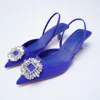 Damen Slingback-Pumps mit funkelndem Schmuck-Detail Heidi Mode - Image 6