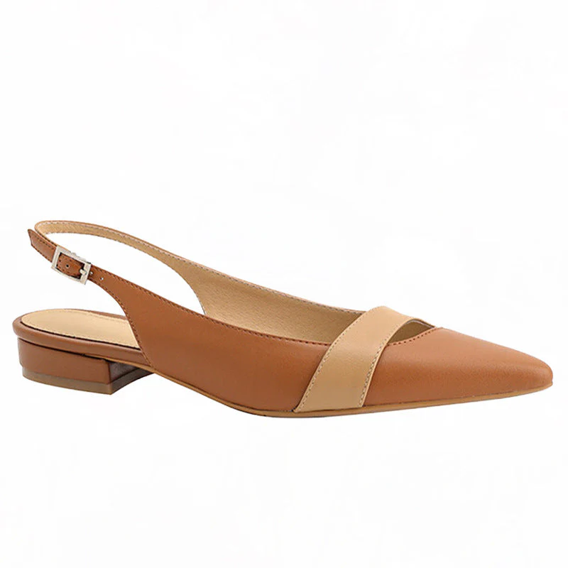 Damen Slingback Pumps mit Modernem Cut-Out-Design und Elegantem Spitzen Fußbett Heidi-Mode - Image 5