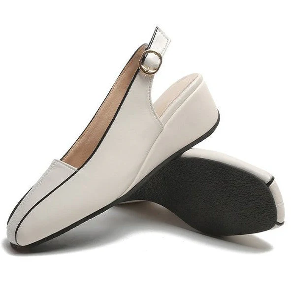 Damen Slingback-Wedges mit Elegantem Riemen und Modischem Design Heidi-Mode - Image 5