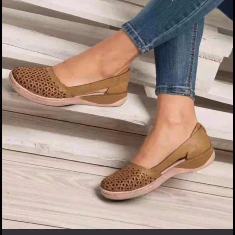 Damen Slip-On Clogs mit atmungsaktiver Lochmuster-Oberfläche Heidi Mode - Image 11