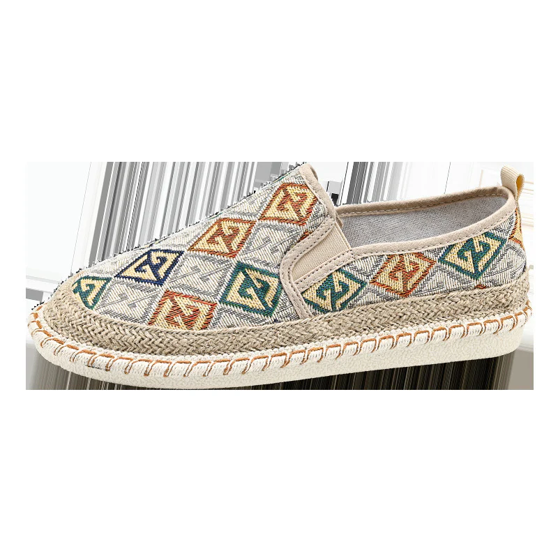 Damen Slip-On Espadrilles mit kunstvoller Stickerei Heidi Mode - Image 7