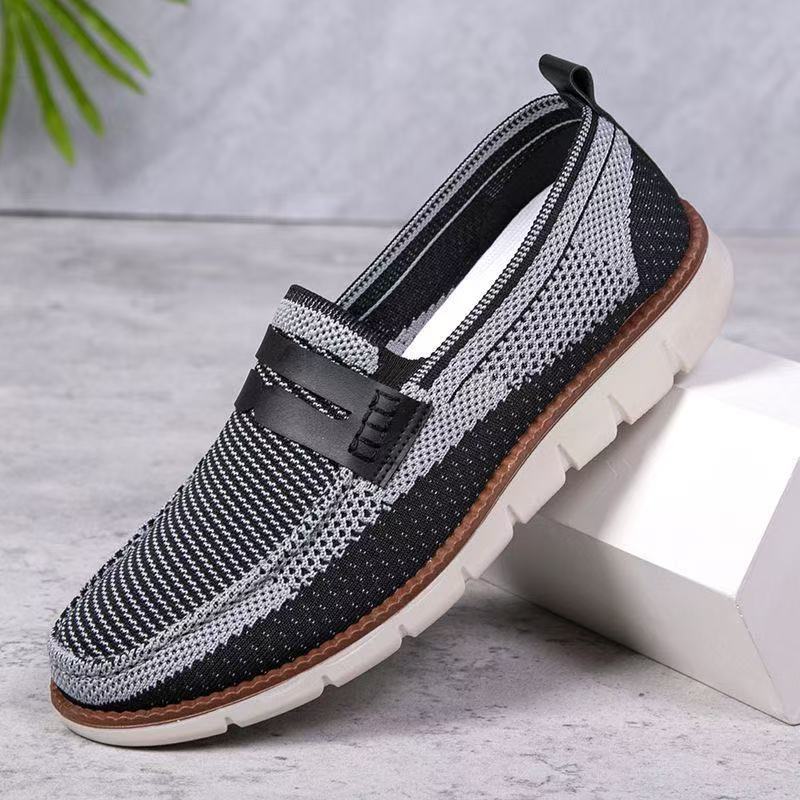 Damen Slip-On Freizeit-Schuhe mit atmungsaktivem Mesh-Obermaterial Heidi Mode - Image 4