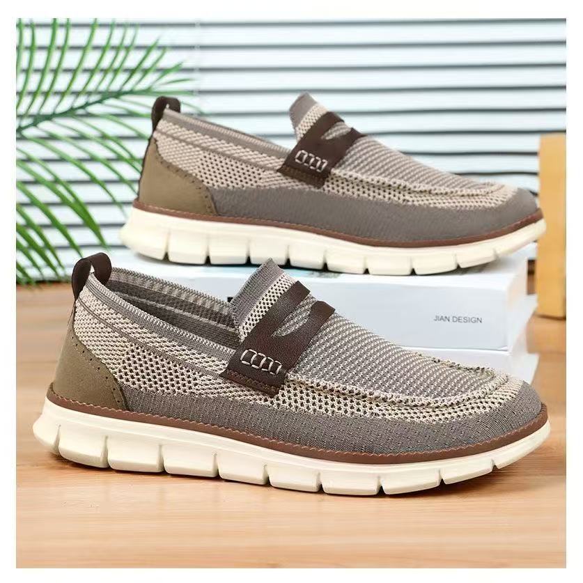 Damen Slip-On Freizeit-Schuhe mit atmungsaktivem Mesh-Obermaterial Heidi Mode - Image 8