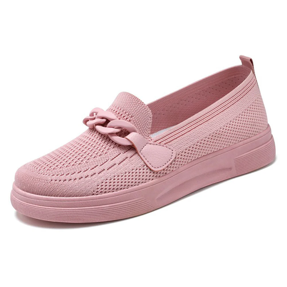 Damen Slip-On Freizeit-Schuhe mit modischem Ketten-Design Heidi Mode - Image 4