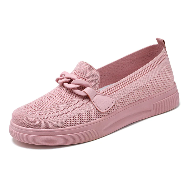 Damen Slip-On Freizeit-Schuhe mit modischem Ketten-Design Heidi Mode - Image 8