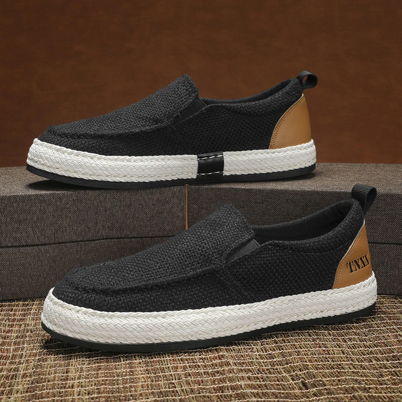 Damen Slip-On Freizeitschuhe mit komfortablem Textil-Obermaterial und rutschfester Sohle Heidi Mode - Image 6