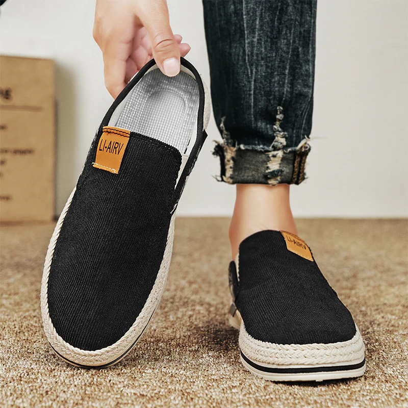 Damen Slip-On Freizeitschuhe mit modernem Ethno-Design Heidi Mode - Image 4