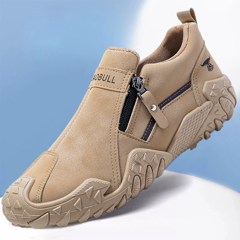 Damen Slip-On Freizeitschuhe mit rutschfester Sohle und praktischem Reißverschluss Heidi Mode - Image 2