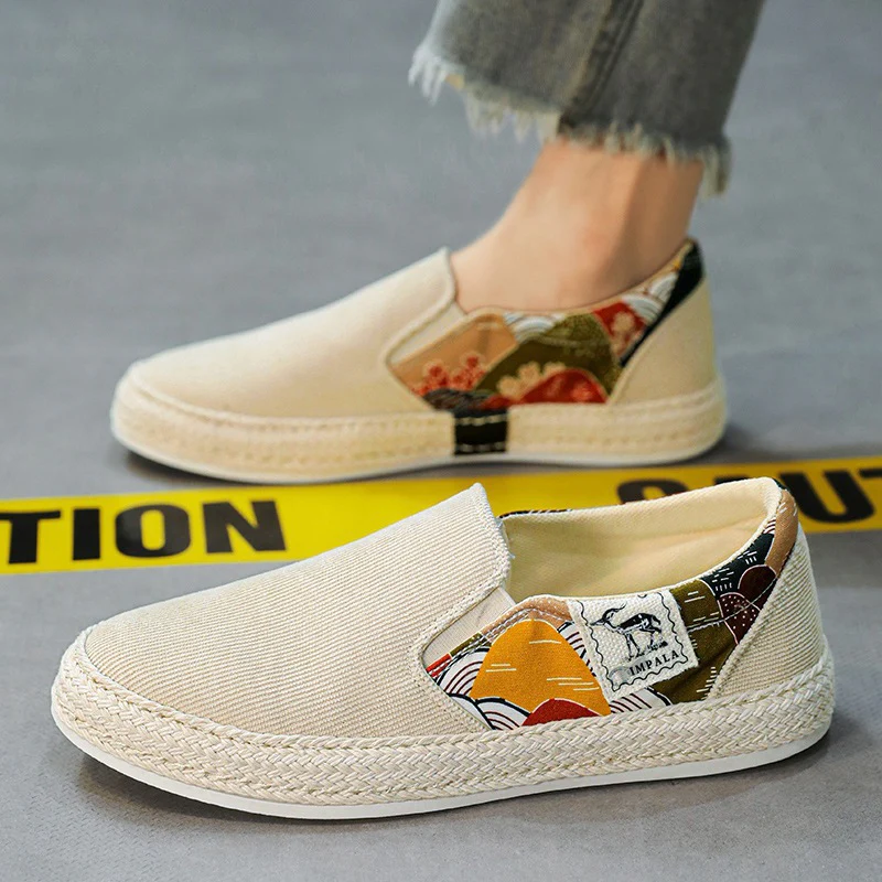 Damen Slip-On Schuhe mit buntem Design und rutschfester Sohle Heidi Mode - Image 7