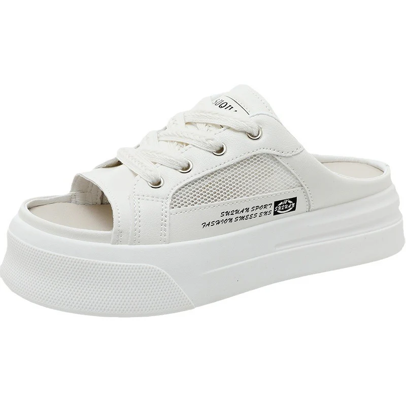 Damen Slip-On Sneaker mit atmungsaktiver Mesh-Oberfläche und sportlichem Design Heidi Mode - Image 5