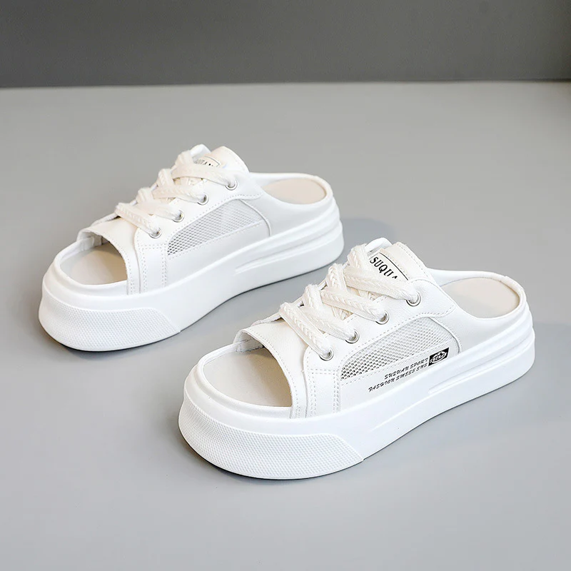 Damen Slip-On Sneaker mit atmungsaktiver Mesh-Oberfläche und sportlichem Design Heidi Mode - Image 8