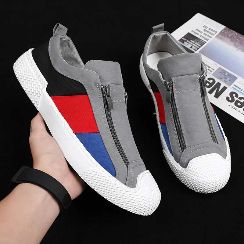 Damen Slip-On Sneaker mit hochwertiger Reißverschluss-Technologie Heidi Mode - Image 6