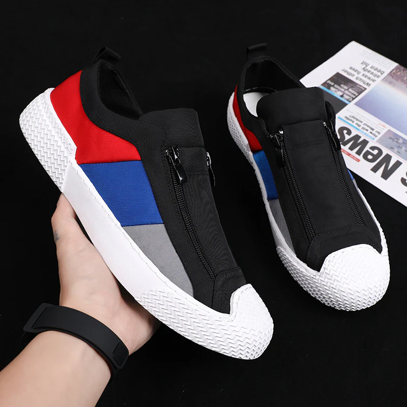 Damen Slip-On Sneaker mit hochwertiger Reißverschluss-Technologie Heidi Mode - Image 7