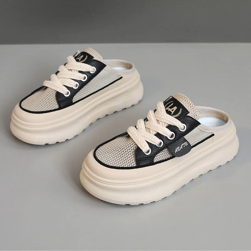 Damen Slip-On Sneakers mit atmungsaktivem Mesh-Obermaterial und modischem Design Heidi Mode - Image 2
