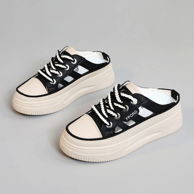 Damen Slip-On Sneakers mit atmungsaktivem Mesh und rutschfester Sohle Heidi Mode - Image 7