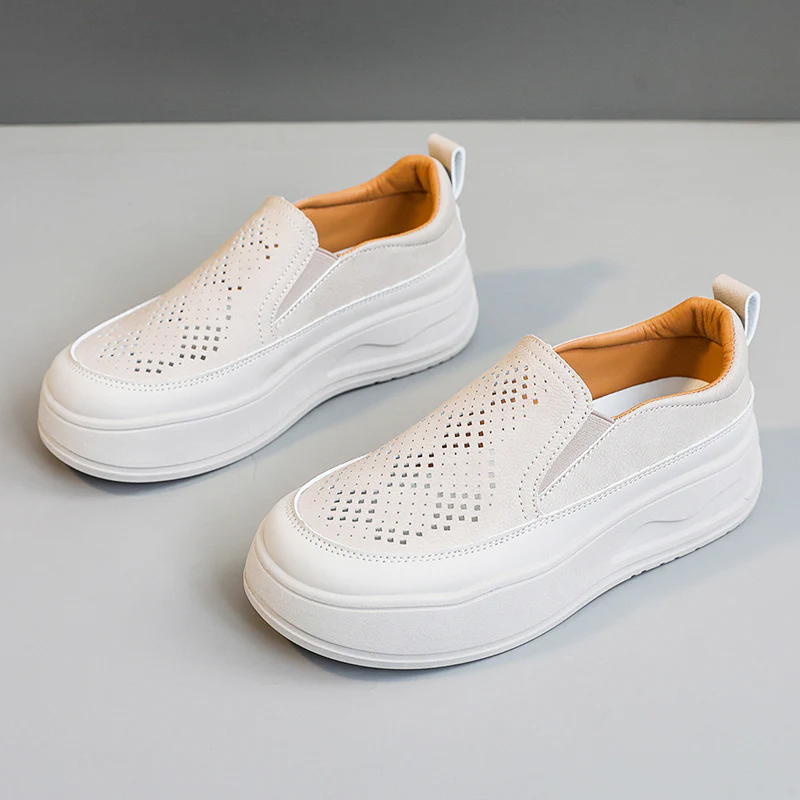 Damen Slip-On Sneakers mit atmungsaktivem Obermaterial und dämpfendem Fußbett Heidi Mode - Image 6