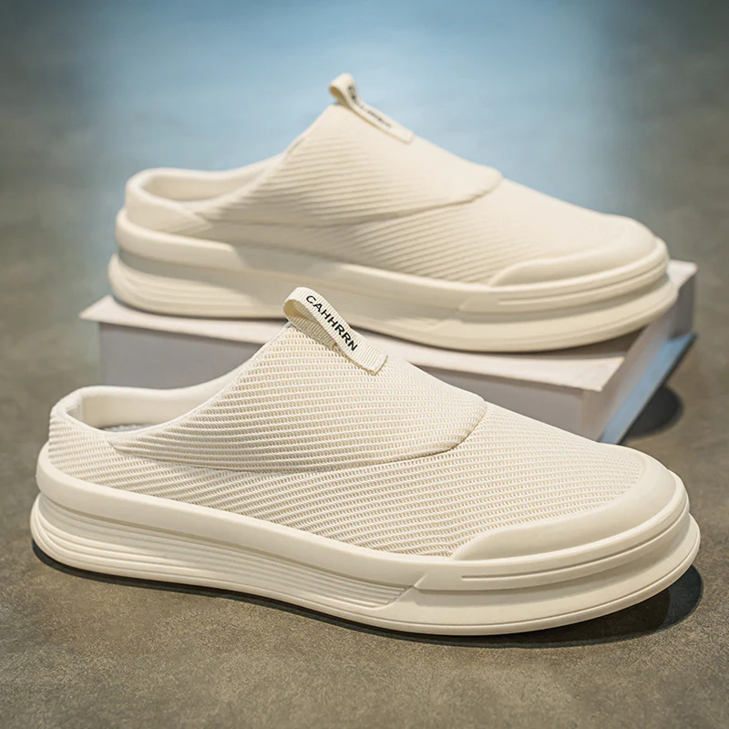 Damen Slip-On Sneakers mit atmungsaktivem Obermaterial und rutschfester Sohle Heidi Mode - Image 6