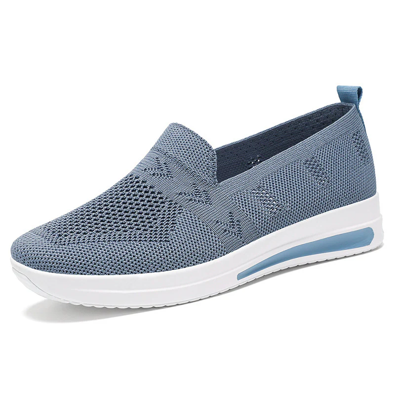 Damen Slip-On Sneakers mit atmungsaktivem Strickdesign und dämpfender Sohle Heidi Mode - Image 5