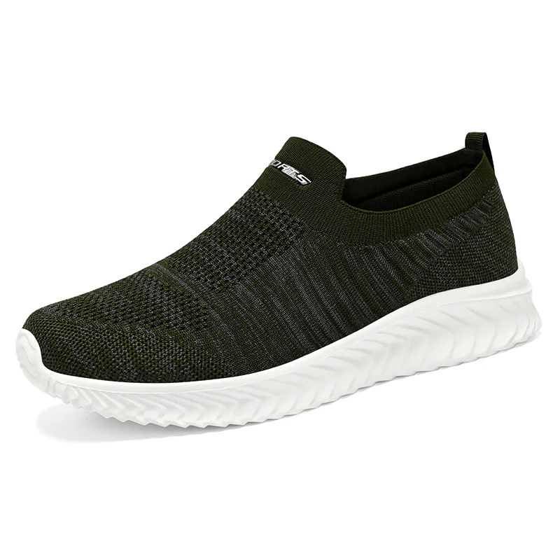 Damen Slip-On Sneakers mit atmungsaktivem Strickobermaterial von Heidi Mode - Image 9