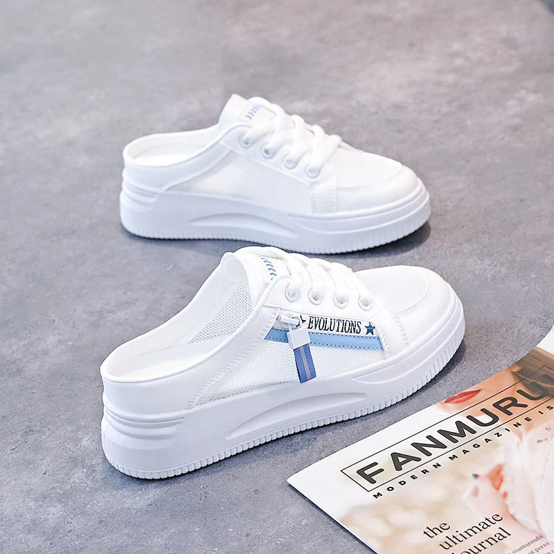 Damen Slip-On Sneakers mit atmungsaktiver Mesh-Konstruktion und komfortabler Sohle Heidi Mode - Image 2