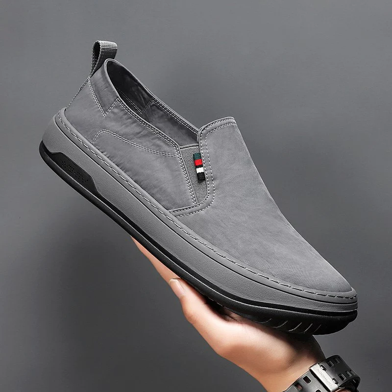 Damen Slip-On Sneakers mit atmungsaktiver Oberflächenstruktur Heidi Mode - Image 7