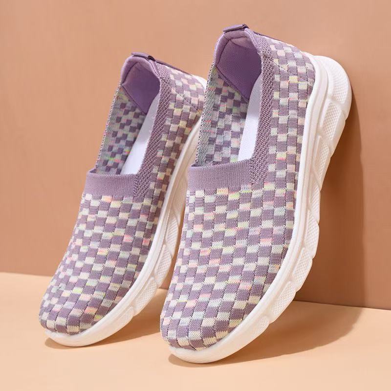 Damen Slip-On Sneakers mit flexiblem Strickdesign Heidi Mode - Image 6