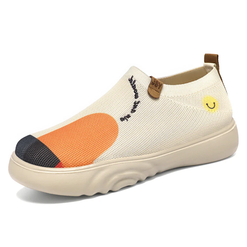 Damen Slip-On Sneakers mit innovativem Design und elastischem Obermaterial Heidi Mode - Image 5