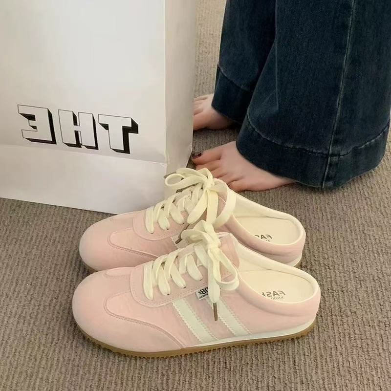 Damen Slip-On Sneakers mit leichtem Design und praktischer Schnürung Heidi Mode - Image 7