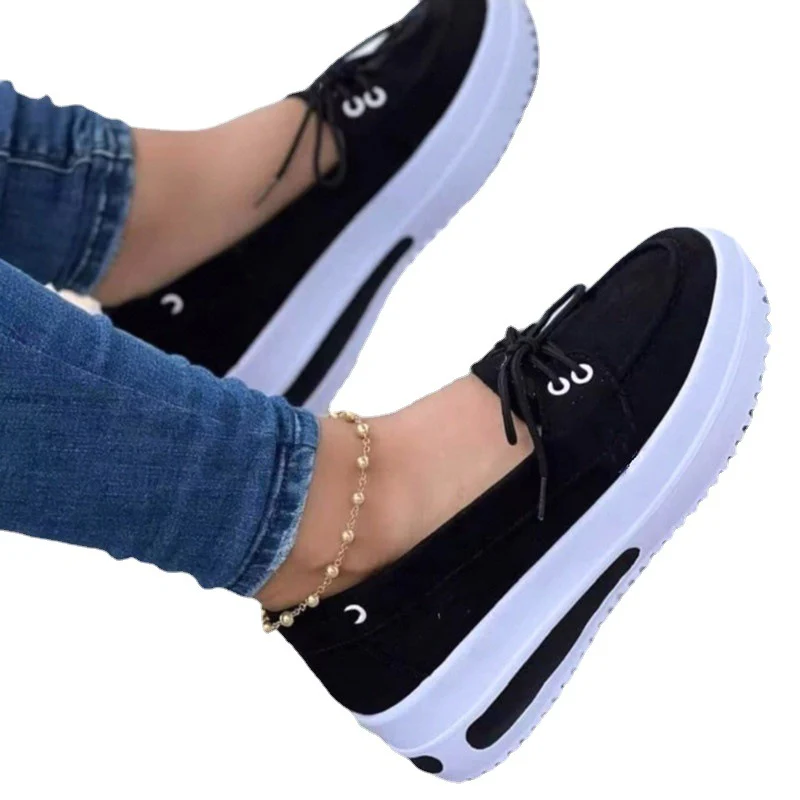 Damen Slip-On Sneakers mit modischem Veloursleder und rutschfester Sohle Heidi Mode - Image 5