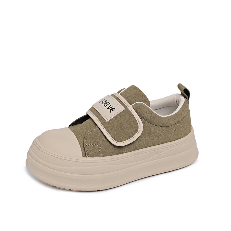 Damen Slip-On Sneakers mit praktischen Klettverschlüssen und komfortabler Sohle Heidi Mode - Image 6