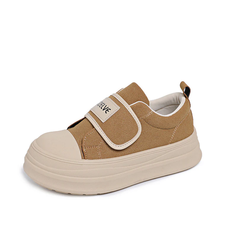 Damen Slip-On Sneakers mit praktischen Klettverschlüssen und komfortabler Sohle Heidi Mode - Image 8