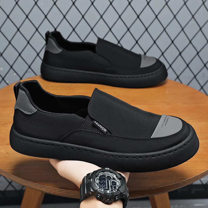 Damen Slip-On Sneakers mit rutschfester Sohle und komfortablem Innenfutter Heidi Mode - Image 2